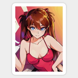 Asuka Langley Sticker